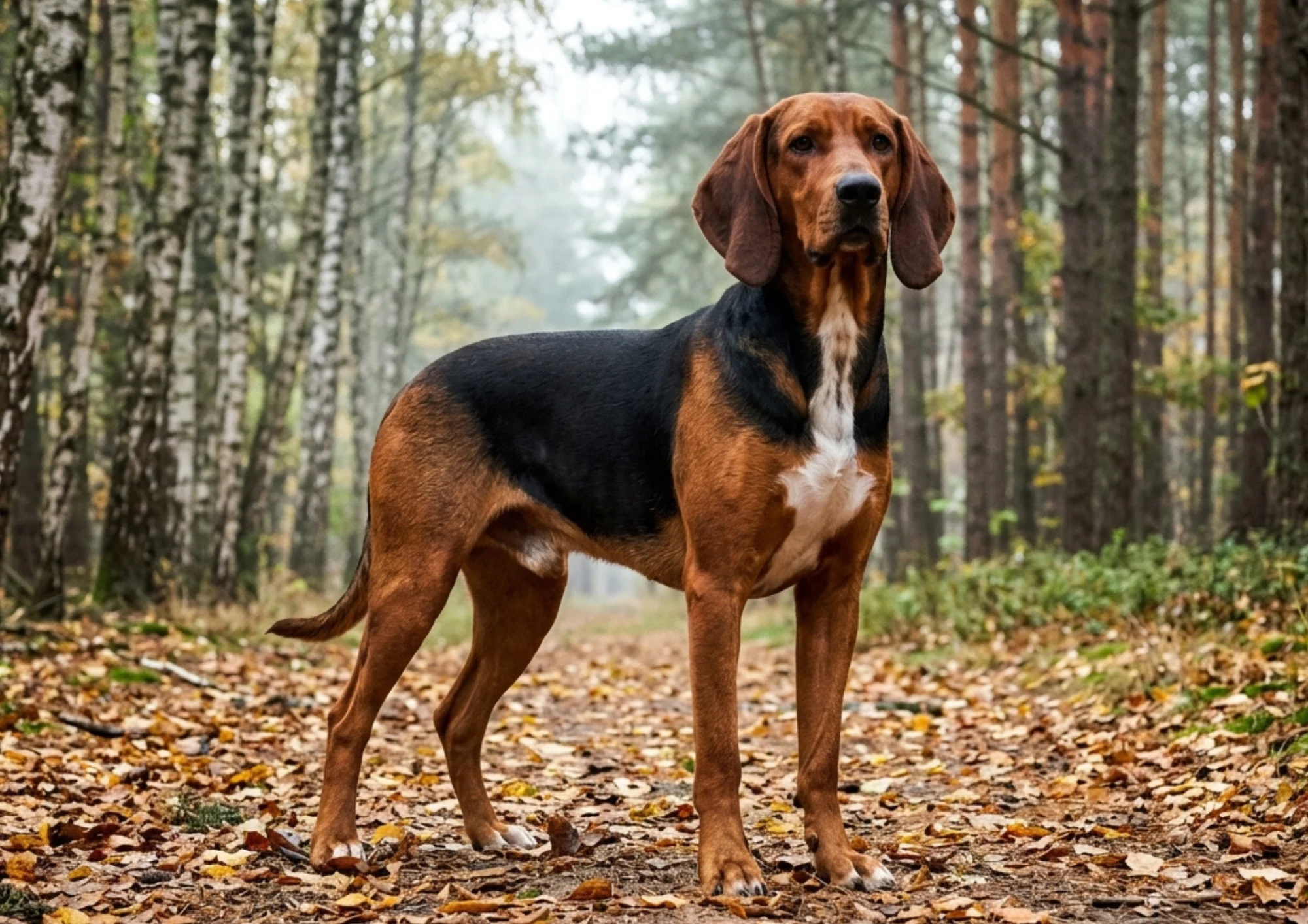 Chien de race Brachet polonais